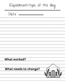 Homesteading Log Book