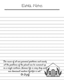 Homesteading Log Book