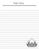 Homesteading Log Book