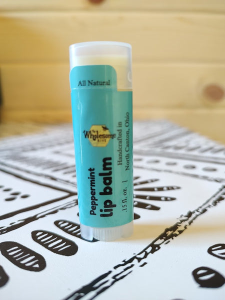 All Natural Beeswax Lip Balm | Beeswax Moisturizer - The Wholesome