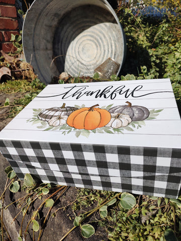 Thankful Buffalo Check Box