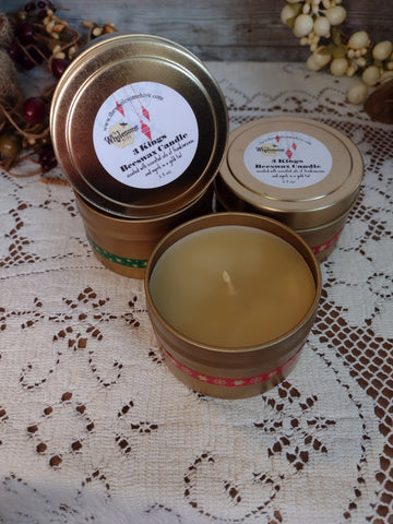 3 Kings Beeswax Candle