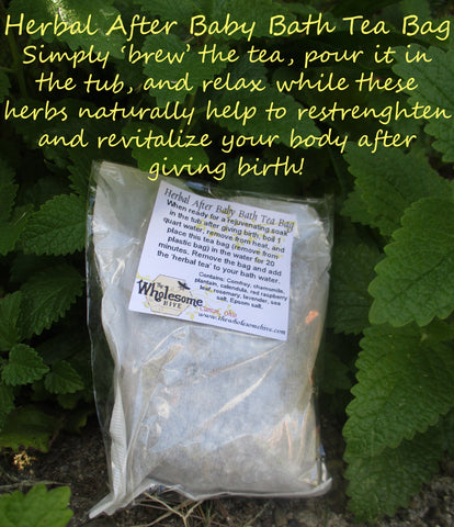 Herbal After Baby Bath Tea Bag